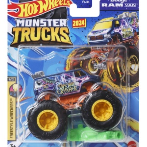 HOT WHEELS MONSTER TRUCK MASINUTA DODGE RAM VAN SCARA 1:64