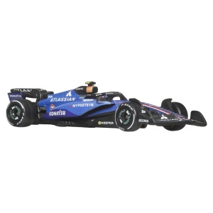 HOT WHEELS PREMIUM REAL RIDERS FORMULA 1 2024 MASINUTA METALICA ATLASSIAN WILLIAMS RACING SCARA 1 LA 64 - Img 4