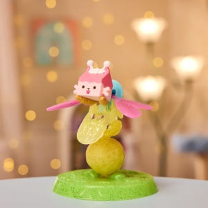 Inel de zână Gabbys Dollhouse Fairylandia cu figurina Pisicuta Baby Box, multicolor, 12.7x11.11x8.89cm - Img 5
