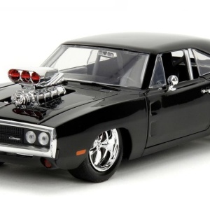 JADA FAST AND FURIOUS MASINUTA METALICA DODGE CHARGER 1970 SCARA 1 LA 24 - Img 2