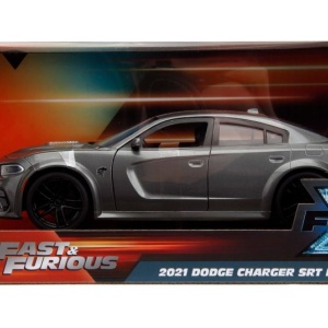 JADA FAST AND FURIOUS MASINUTA METALICA DODGE CHARGER SRT HELLCAT 2021 SCARA 1 LA 24