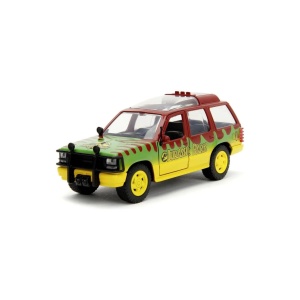 JADA JURASSIC WORLD 30TH ANNIVERSARY MASINUTA METALICA FORD EXPLORER 1993 SCARA 1 LA 32 - Img 2