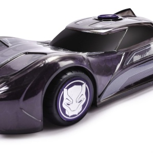 JADA MARVEL MASINUTA LIGHT BLACK PANTHER CU SUNETE SI LUMINI SCARA 1:32 - Img 3
