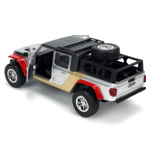 JADA MARVEL SET MASINUTA METALICA JEEP GLADIATOR SCARA 1:32 SI FIGURINA DIN METAL COLOSSUS - Img 7