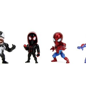 JADA MARVEL SPIDER MAN SET 4 FIGURINE METALICE 6.5CM - Img 2