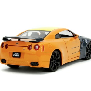 JADA MASINUTA METALICA NARUTO 2009 NISSAN GT R 1:24 - Img 4