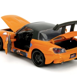 JADA NARUTO SHIPPUDEN SET FIGURINA NARUTO SI MASINUTA METALICA HONDA 2001 S2000 SCARA 1:24 - Img 7