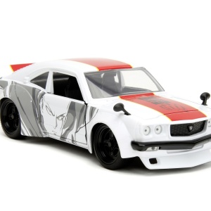 JADA ONE PUNCH MAN SET MASINUTA METALICA MAZDA RX 3 SI FIGURINA SAITAMA - Img 3