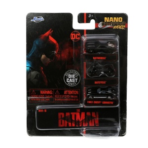 JADA SET 3 VEHICULE NANO BATMAN 4CM - Img 1
