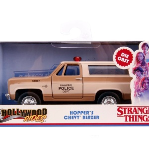 JADA STRANGER THINGS MASINUTA METALICA HOPPERS CHEVY K5 BLAZER SCARA 1 LA 32