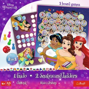 JOC DISNEY PRINCESS 2IN1 LUDO SI SERPISORI SCARI - Img 5