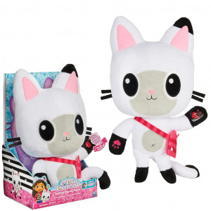 Jucarie de plus Gabby's Dollouse - Pandy Paws, interactiv, 33 cm - Img 4