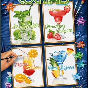 KIT PICTURA PE NUMERE SCHIPPER COCKTAIL-URI - Img 6