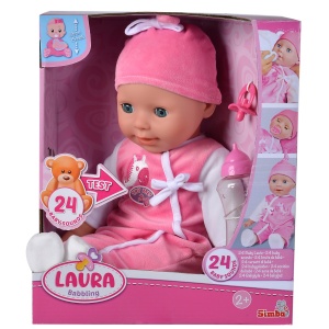 LAURA BABBLING BEBELUS 38CM