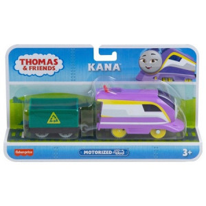 Locomotiva motorizata Kana cu un vagon Thomas si Prietenii, 21 cm - Img 3