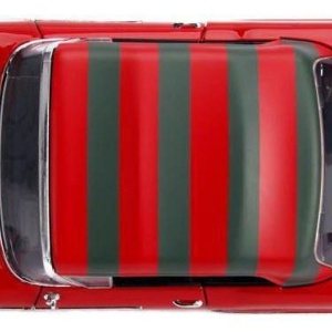 MACHETA METALICA FREDDY KRUEGER 1958 CADILLAC MODEL 62 SCARA 1 LA 24 - Img 5