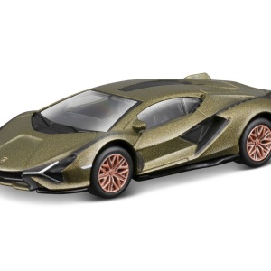 MAISTO MASINUTA METALICA SPEED ICONS LAMBORGHINI SIAN FKP 37 VERDE SCARA 1 LA 64 - Img 2