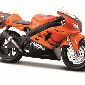 MAISTO MOTOCICLETA METALICA CU STAND EDITIE SPECIALA YAMAHA YZF R7 SCARA 1 LA 18
