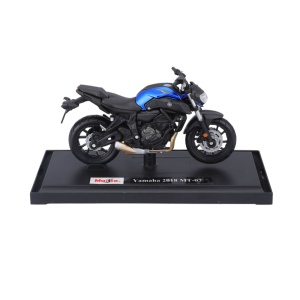 MAISTO MOTOCICLETA METALICA EDITIE SPECIALA YAMAHA MT07 SCARA 1 LA 18 - Img 4
