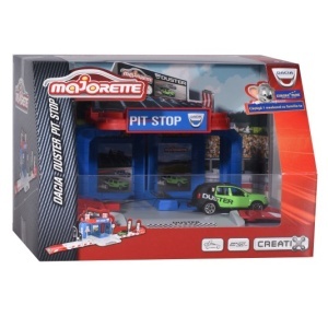 MAJORETTE CREATIX GARAJ DACIA DUSTER CU MASINA - Img 2