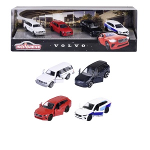 MAJORETTE PREMIUM CARS SET 4 MASINI VOLVO V90 SCARA 1:64