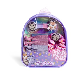 MARTINELIA MY BEST FRIENDS RUCSAC CU ACCESORII PENTRU PAR