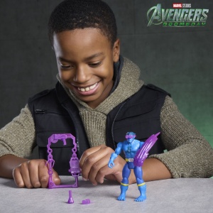 MARVEL AVENGERS DOOMSDAY ACTION VERSE SET FIGURINA MARVELS BEAST SI ACCESORII - Img 5