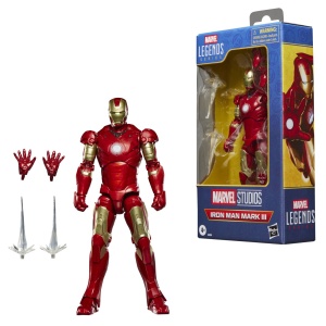 MARVEL LEGENDS SERIES FIGURINA IRON MAN MARK III 15CM - Img 9