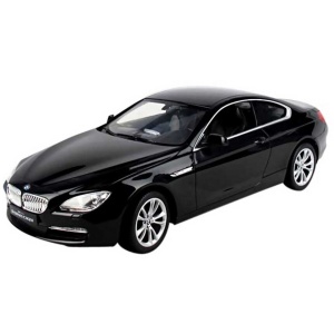 MASINA CU TELECOMANDA BMW SERIA 6 NEGRU CU SCARA 1 LA 14 - Img 4