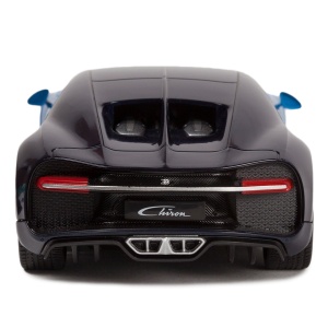 MASINA CU TELECOMANDA BUGATTI CHIRON ALBASTRU CU SCARA 1 LA 24 - Img 5