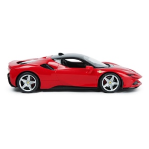 Masina cu telecomanda Ferrari SF90 Stradale, Rastar, scara 1:14, dimensiuni 33.5x14.7x10.8cm, culoare rosu - Img 5