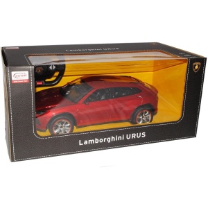 MASINA CU TELECOMANDA LAMBORGHINI URUS ROSU CU SCARA 1 LA 14