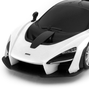 MASINA CU TELECOMANDA MCLAREN SENNA ALB CU SCARA 1 LA 18 - Img 4