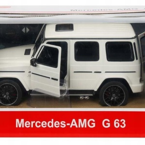 Masină cu telecomandă Mercedes-Benz G63, alb, scară 1:14, dimensiuni 32.3x14.8x13.9cm - Img 3