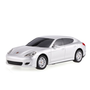 MASINA CU TELECOMANDA PORSCHE PANAMERA ARGINTIU CU SCARA 1 LA 24 - Img 7