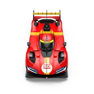 Masina cu telecomanda Rastar Ferrari 499P, 1:14, rosie, 43x25.5x17.5cm  - Img 5