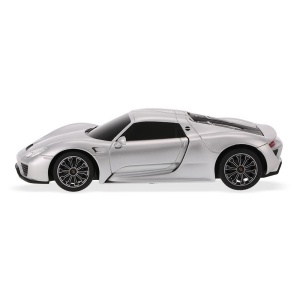 Masina cu telecomanda Rastar Porsche 918 Spyder Argintiu, 2WD, 19.2x9.1x5.1cm - Img 8