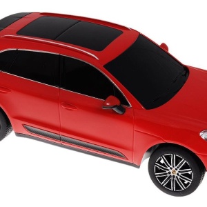 Masina cu Telecomanda, Rastar, Porsche Macan Turbo, Rosu, 1:24, 19.5x9.2x6.7 cm - Img 6