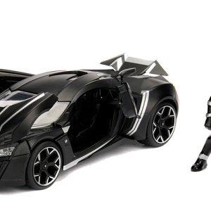 MASINUTA MARVEL AVENGERS LYKAN HYPERSPORT BLACK PANTHER SCARA 1 LA 24 - Img 4