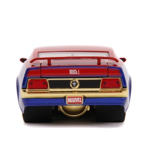 MASINUTA METALICA CAPTAIN MARVEL 1973 FORD MUSTANG MACH 1 SCARA 1 LA 24 - Img 7