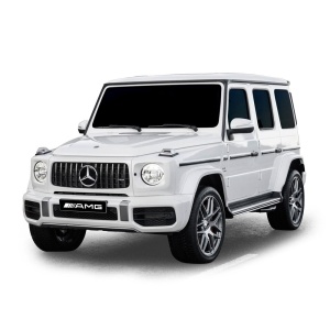 Masinuta Rastar RC - Mercedes-Benz G63, alb, 1:24 - Img 5