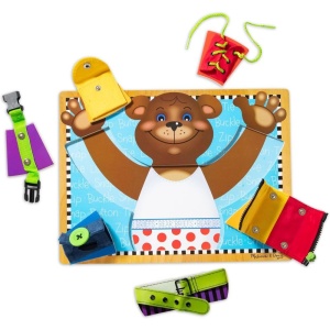 MELISSA AND DOUG SET DE JOACA ABILITATI DE BAZA DIN LEMN - Img 3