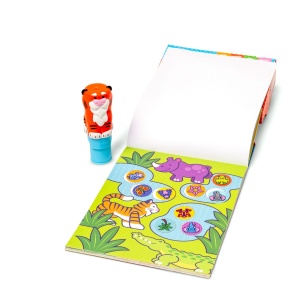 MELISSA AND DOUG SET DE JOACA AUTOCOLANTE SI STAMPILA REINCARCABILA TIGRU - Img 2