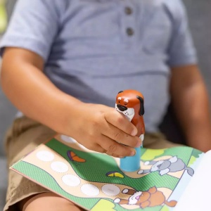 MELISSA AND DOUG STICKER WOW SET DE JOACA AUTOCOLANTE SI STAMPILA CATELUS - Img 6