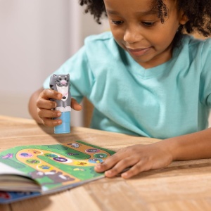 MELISSA AND DOUG STICKER WOW SET DE JOACA AUTOCOLANTE SI STAMPILA PISICA - Img 4