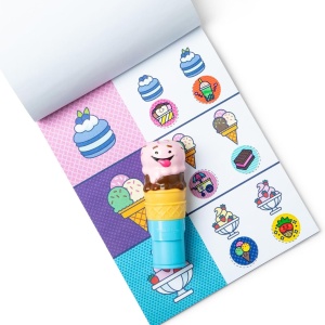 MELISSA AND DOUG STICKER WOW SET DE JOACA AUTOCOLANTE SI STAMPILA INGHETATA - Img 9