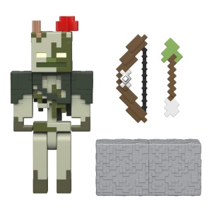 MINECRAFT CRAFT A BLOCK FIGURINA BOGGED 8CM - Img 2