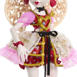 MONSTER HIGH ANIVERSARE DULCE SI INFRICOSATOARE PAPUSA CUPID ASTERIA CU ACCESORII - Img 5