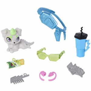 MONSTER HIGH PAPUSA FRANKIE STEIN CU ACCESORII - Img 7