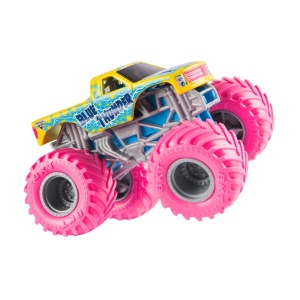 MONSTER JAM MASINUTA METALICA BLUE THUNDER SCARA 1 LA 64 - Img 5